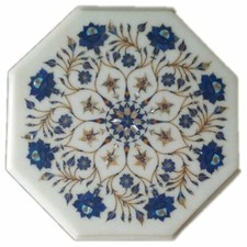 12 " Marbre Coin Table Top
