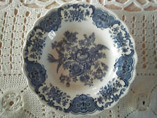 PETITE ASSIETTE CREUSE 20cm OISEAU DE FEU PIVOINE Ridgway Staffordshire ENGLAND