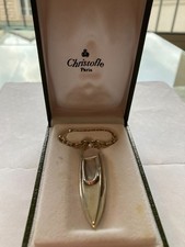 Porte-clés CHRISTOFLE modèle Riva en argent sterling 925 très bon état