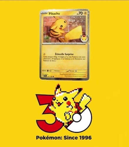 Carte pokemon pikachu - pokemon, 051/162