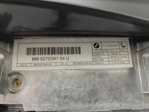 Ecran gps bmw serie - gps, f21