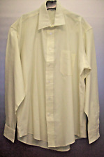 CHEMISE HOMME JAUNE PALE -