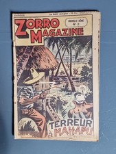 BD RECIT COMPLET LOT DE 4 ZORRO MAGAZINE nvelle serie N° 2 3 4 5/ SNPI EO 1951