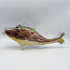 Sculpture grand poisson en
