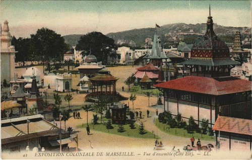 Cpa marseille expo vue - cpa, 42