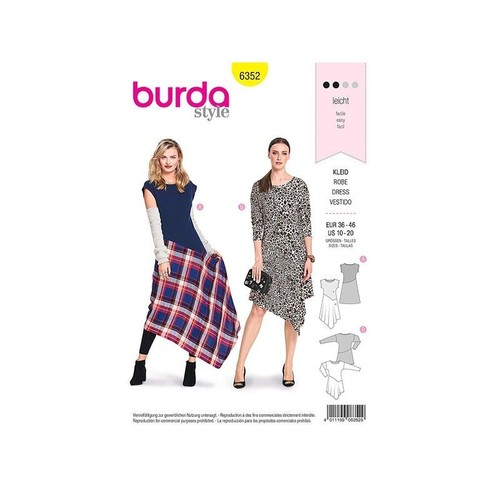 6352 patron burda - 6352,