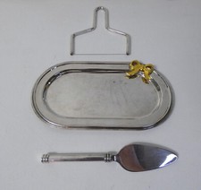 service à foie gras en métal