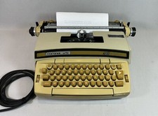 Machine à écrire Électrique SMITH CORONA Coroner  Super 12 Fonctionne Années 70s