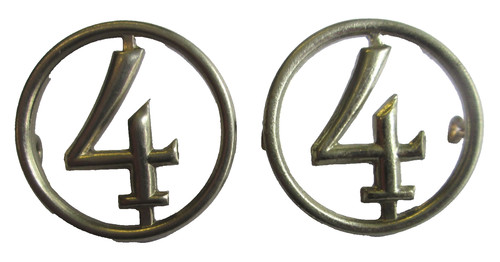 Armée belge insigne pattes - insigne, de