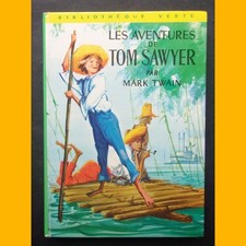 Bibliothèque Verte LES AVENTURES DE TOM SAWYER Mark Twain Daniel Billon 1973