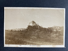 Suisse, Château du Châtelard, vintage albumen print, ca.1870 Tirage vintage form