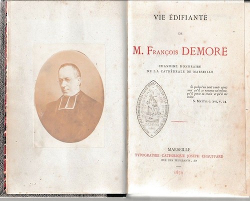 Demore vie edifiante de - demore,