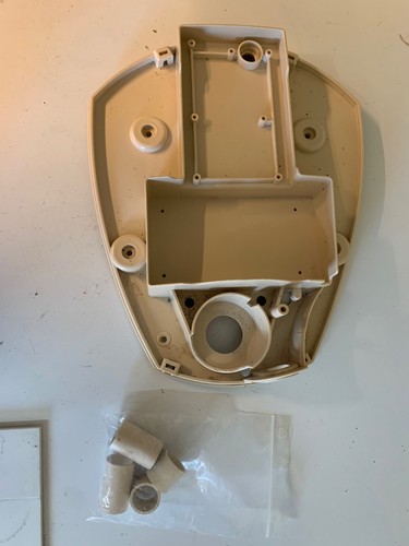 Carter capot inférieur alarme - capot,