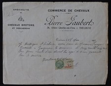 Facture 1931 toulouse - ,