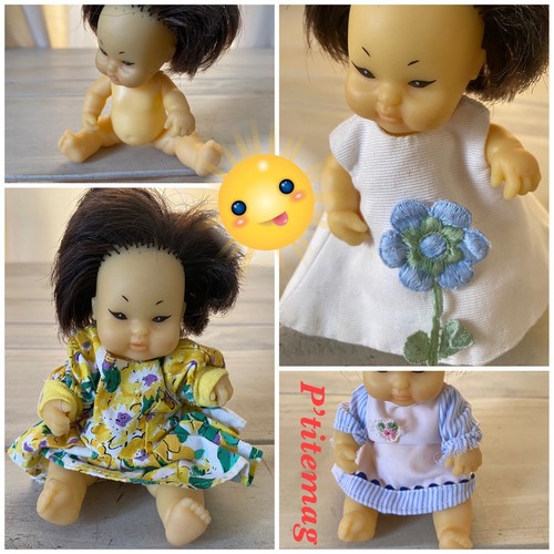 Ancienne petite poupée famosa - poupée,