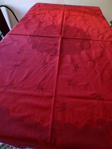 Linvosges nappe ronde rouge - linvosges,