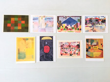 Lot  8  Cartes Postales   PAUL KLEE   Art Abstrait  Moderne  Peintre  Tableaux