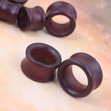 Paire Des Bougies D'oreille En Bois Tunnels Gauges De Civière Tunnel /