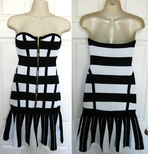 Bebe black white ali drop - bebe,