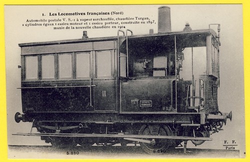 Cpa locomotives françaises - cpa,