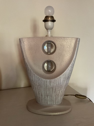 Grand pied lampe ceramique - lampe,