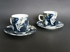 **PFISTER DESIGN DUO TASSES ET SOUS-TASSES EN PORCELAINE