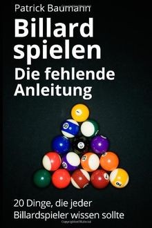 Billard spielen die fehlende - die,