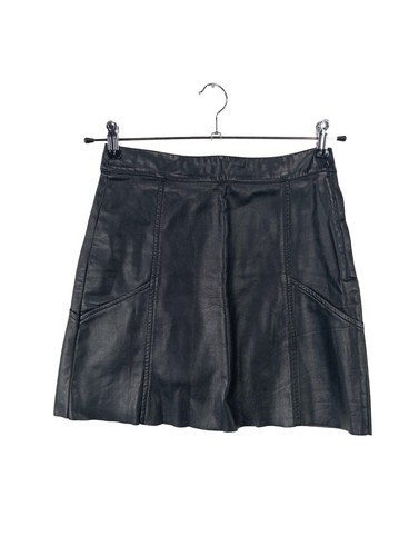 Jupe cuir synthétique - h&m,