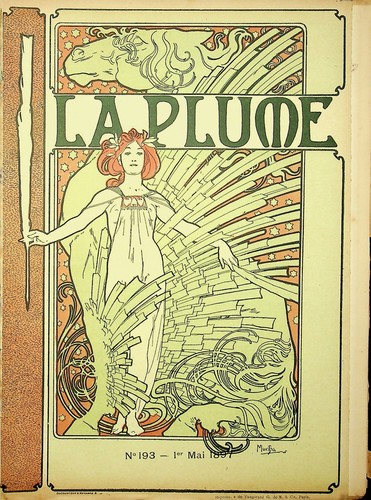 Mucha revue la plume - revue,