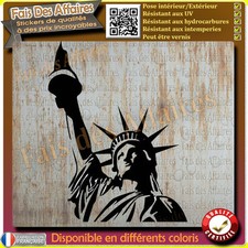 sticker autocollant statue de