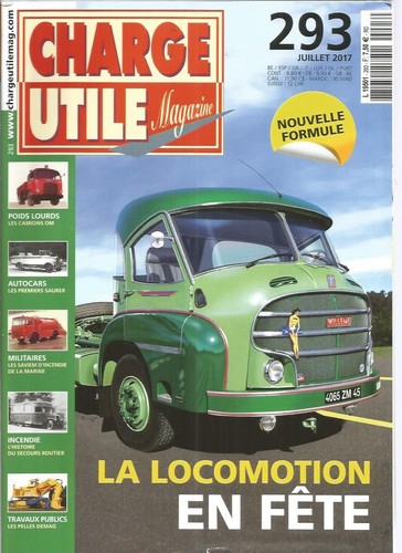 Charge utile 293 camion - charge, om