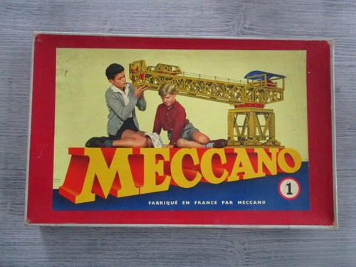 Meccano boite vide 1 - meccano:,