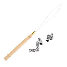 Lot de 5 perles pour tresses