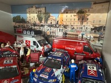 DIORAMA ASSISTANCE CITROEN SAXO KIT CAR  Rallye  Tour de Corse 1/43