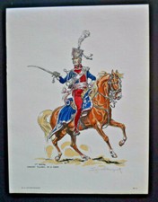 E. Leliepvre Série les Cavaliers n°4 Lanciers polonais de la Garde 1er Empire