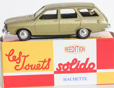 SOLIDO - HACHETTE - RENAULT 12 BREAK - 1972 - 1/43 - 9 cm - 75 g