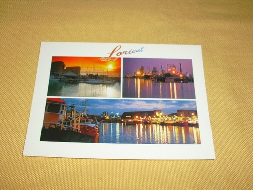 Carte postale lorient port - postale,