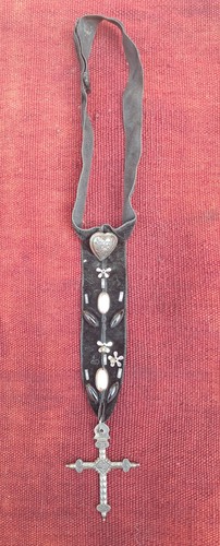 Rare croix jeannette coeur - jeannette,, et