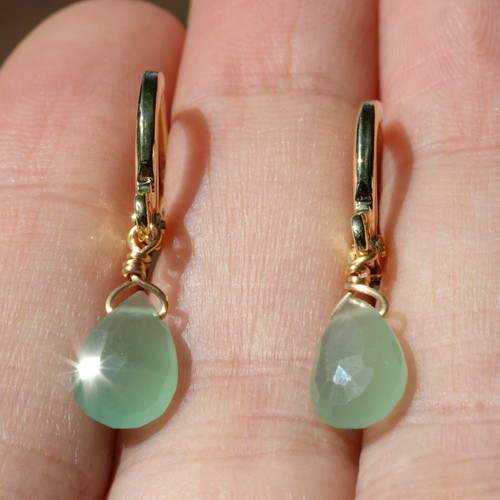 Boucles oreilles aventurines - boucles, d'oreilles