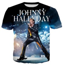 Tee shirt johnny hallyday - johnny,