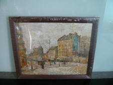   CADRE  EN BOIS avec photo  -