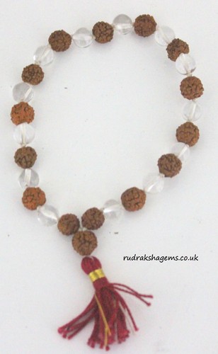 Rudraksha bracelet poignet - rudraksha,