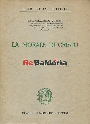 Morale cristo - la,