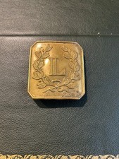 Plaque de ceinturon - lycée