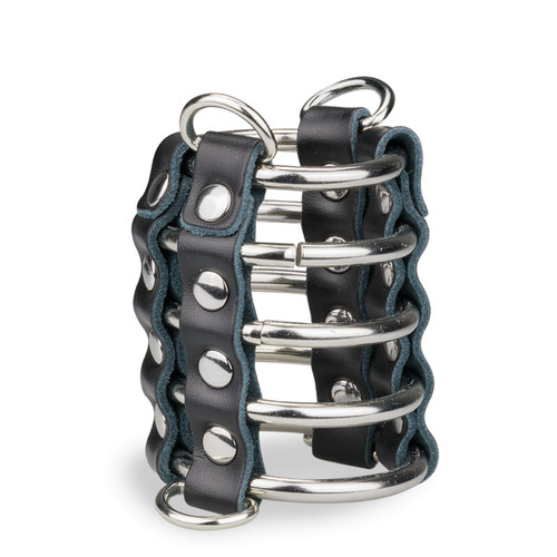 Cage chasteté cuir - cage,
