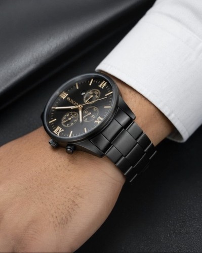 Montre luxe homme acier - , en