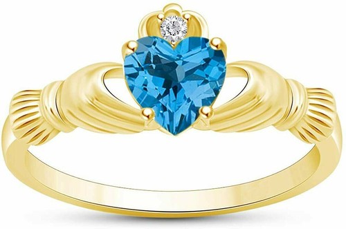 Bague promesse claddagh en - promesse,