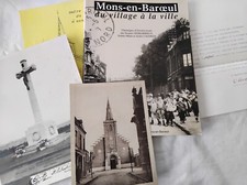 MONS-EN-BAROEUL DU VILLAGE A LA VILLE PHOTOS TAPUSCRIT NORD DESBARBIEUX CAUDRON