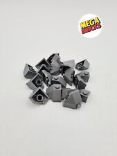 LEGO LOT 20 X ROOF TILE 2X2X1 45° BOT 45° DARK STONE GREY REF 13548 / 6227909