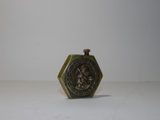 Briquet de tranchée, poilu ww1 1914-1918: Ecrou Médaillon "Conquistador Cortès".